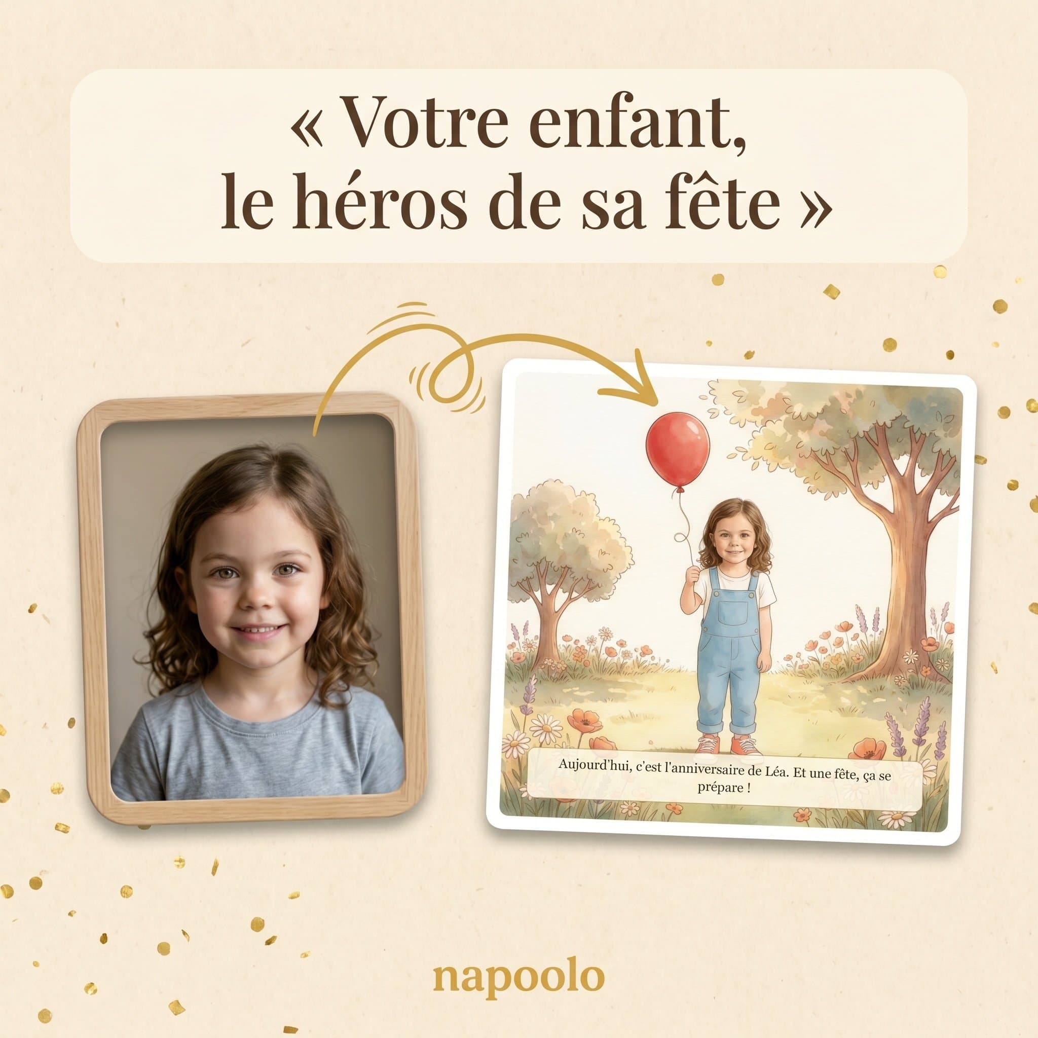 De sa photo à son aventure — L'anniversaire avec les animaux
