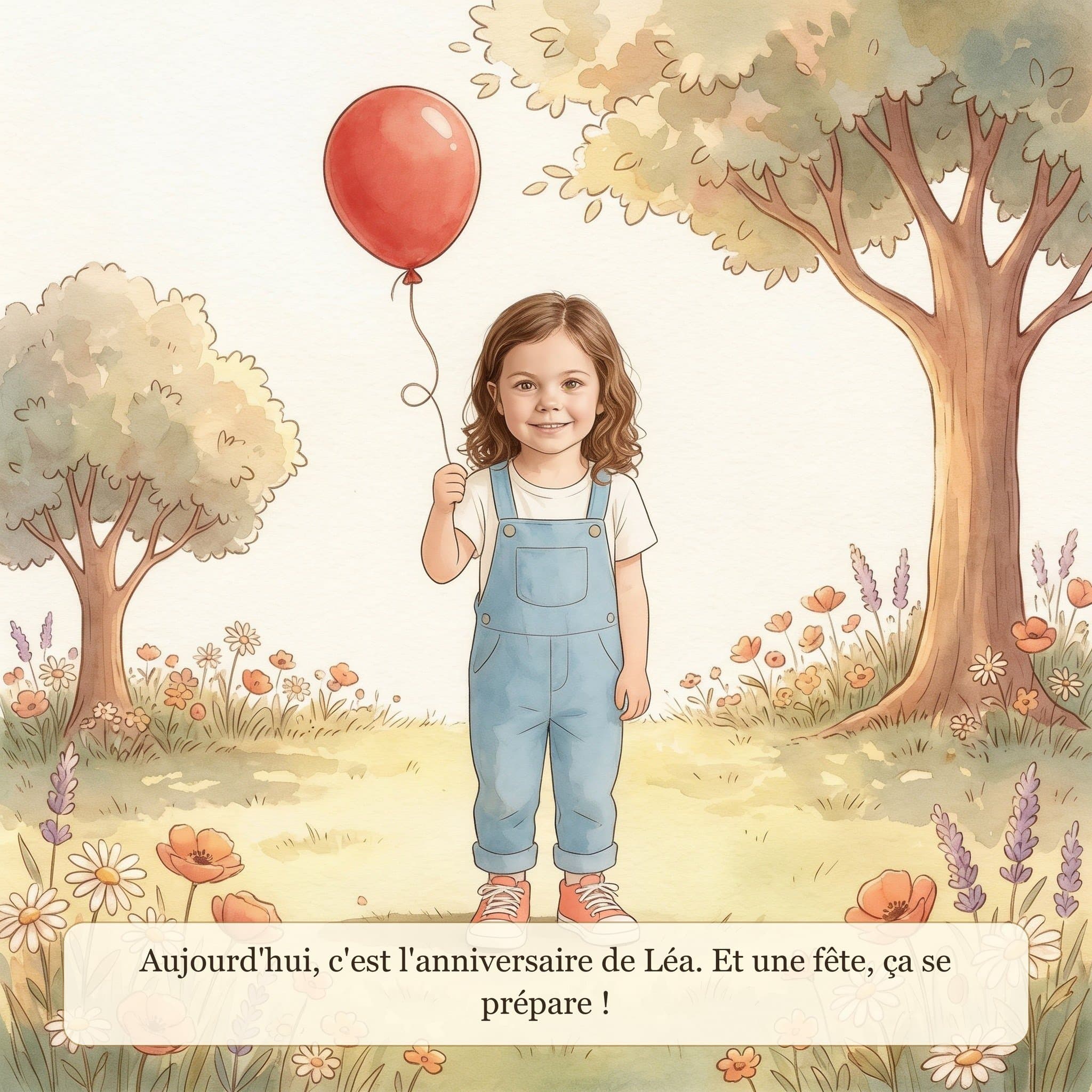 L'anniversaire avec les animaux — aperçu page 1