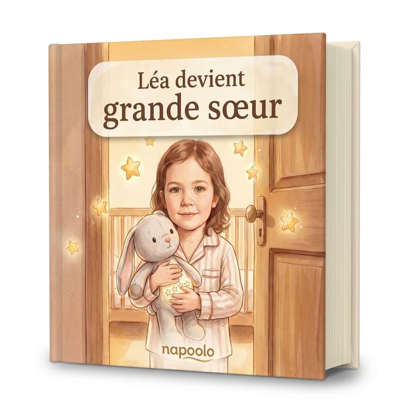 Couverture personnalisée — Grand frère ou grande sœur