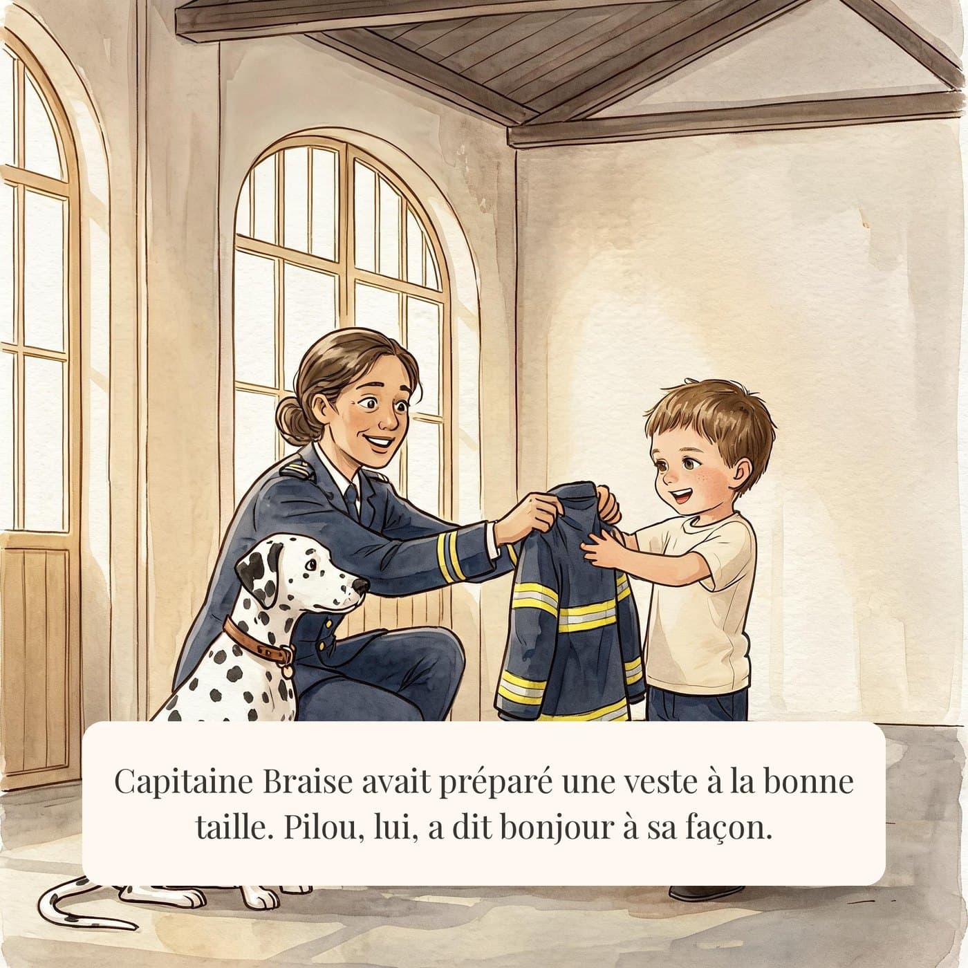 Le casque du petit pompier — aperçu page 1