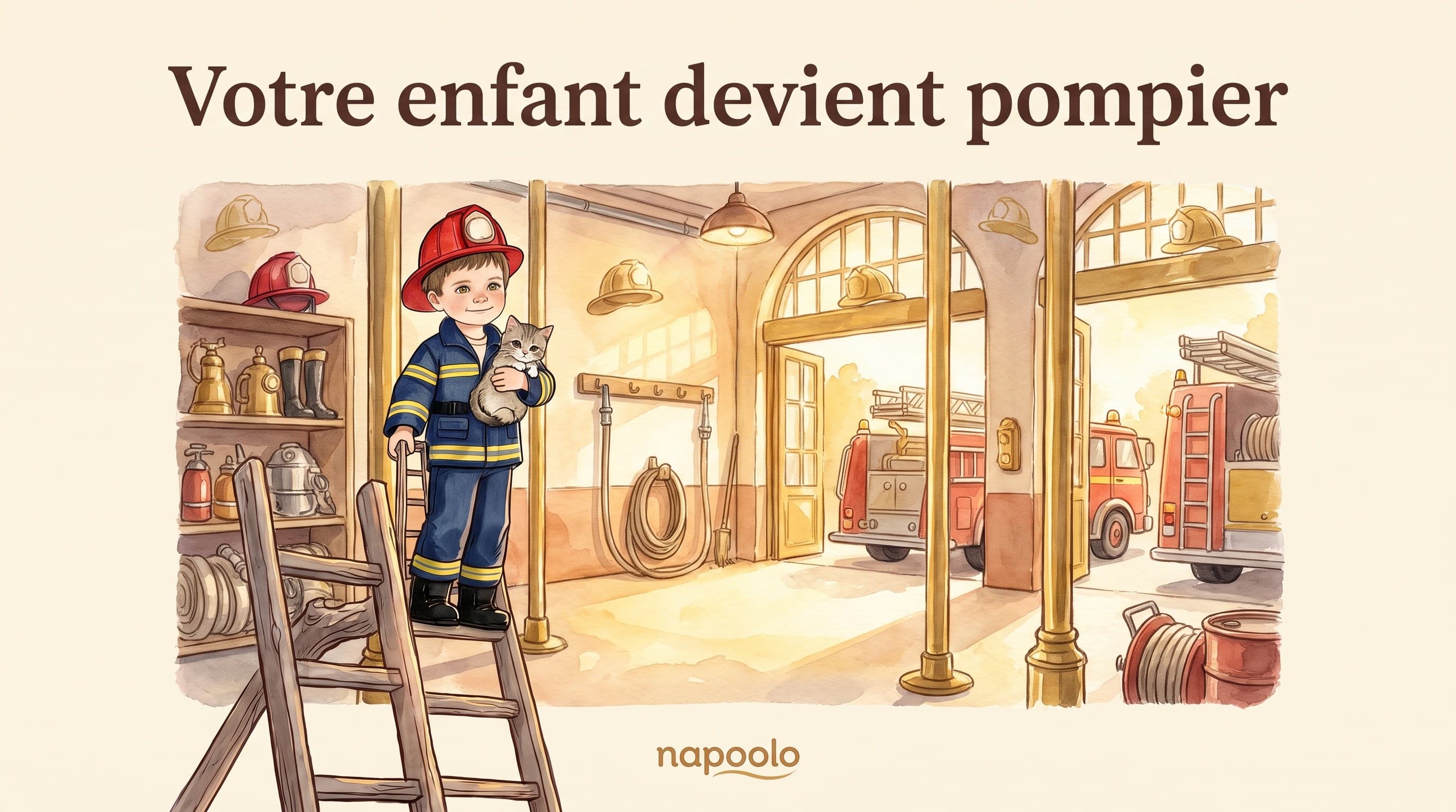 Votre enfant devient pompier, de la caserne au sauvetage