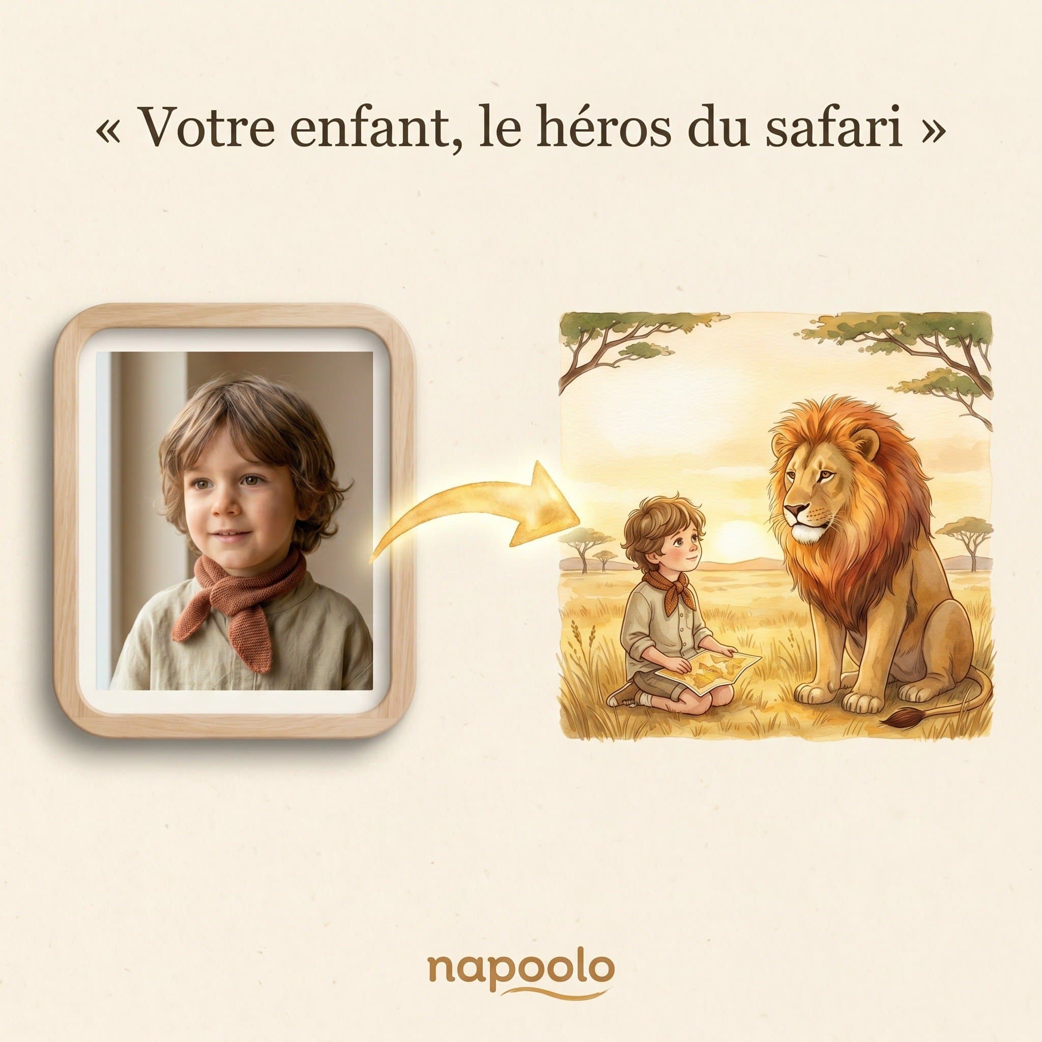 De sa photo à son aventure — Le Safari Magique